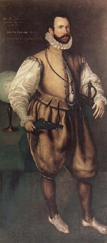 Cornelis Ketel Sir Martin Frobisher Spain oil painting art
